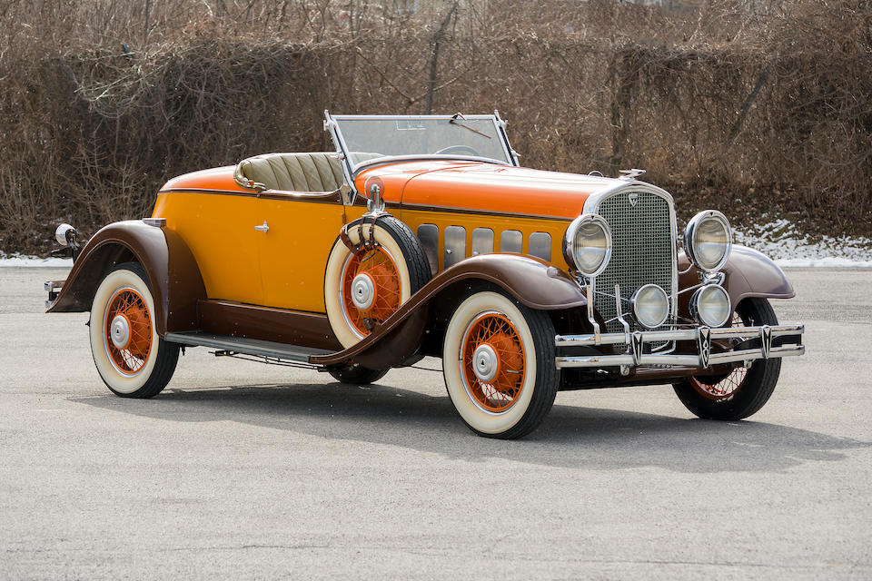<i>From the collection of Paul Teutul, Jr.</i><BR /><B>1931 HUDSON BOATTAIL<br /> </B><BR />Chassis no. 916483