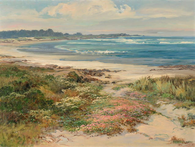 Albert Thomas DeRome (American, 1885-1959) Spanish Bay 18 x 24in overall: 22 1/2 x 28 1/2in
