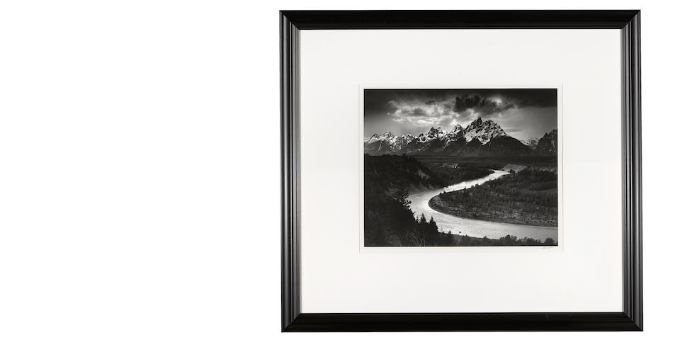 Ansel Adams (1902-1984); The Grand Tetons and the Snake River, Grand Teton National Park, Wyoming;