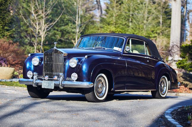 Original left hand drive, U.S. delivery1961 ROLLS-ROYCE  SILVER CLOUD II 'ADAPTATION' DROPHEAD COUPECoachwork by H.J. MullinerChassis no. LSXC 173Engine no. 451 CS image 6