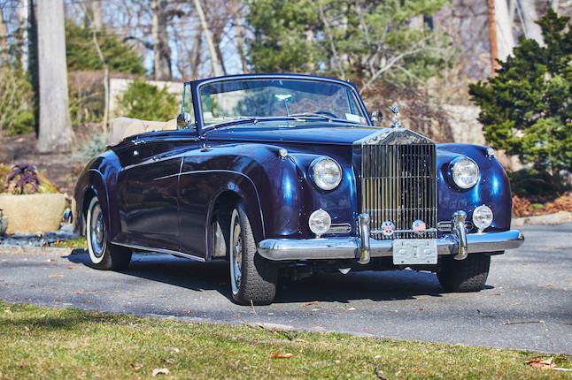 Original left hand drive, U.S. delivery1961 ROLLS-ROYCE  SILVER CLOUD II 'ADAPTATION' DROPHEAD COUPECoachwork by H.J. MullinerChassis no. LSXC 173Engine no. 451 CS image 2