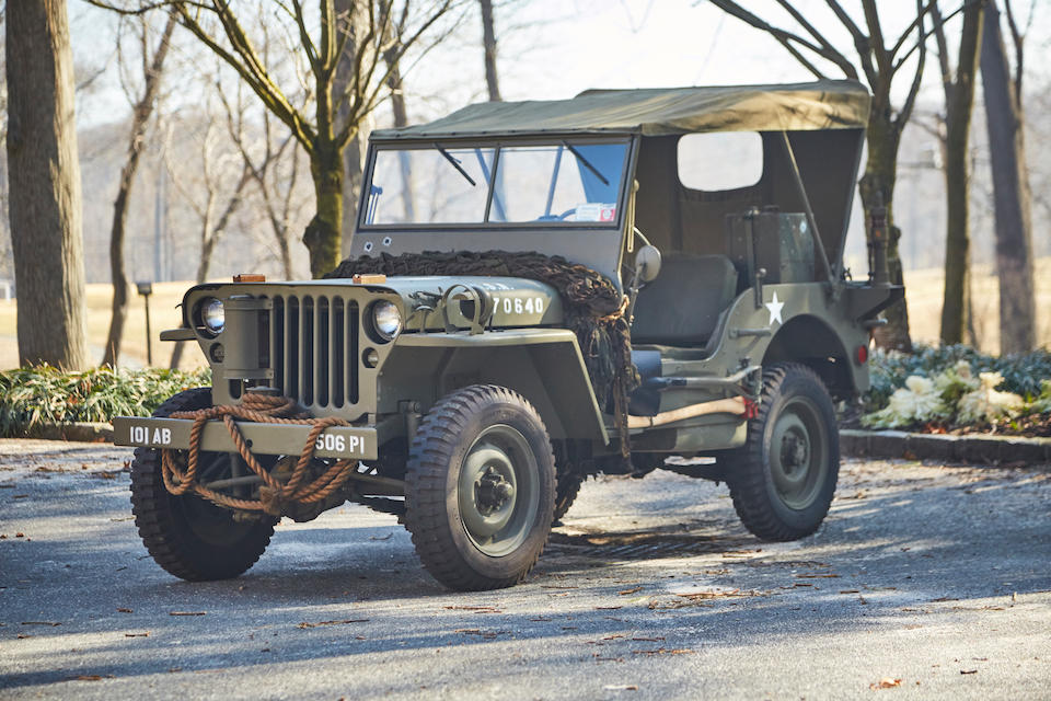 <B>1943 WILLYS JEEP WITH TRAILER<br /></B><BR />Chassis no. 288563