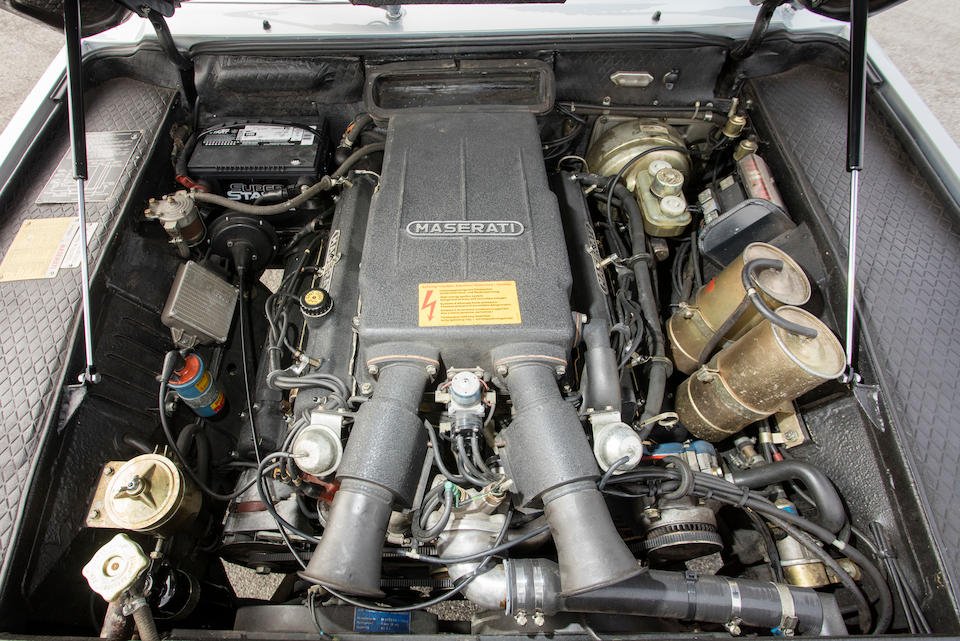 <B>1982 MASERATI QUATTROPORTE III SEDAN<BR />Coachwork by Giorgetto Giugiaro<br /><br />VIN. ZAMBC1104CA301840</B><BR />Engine no. 10418