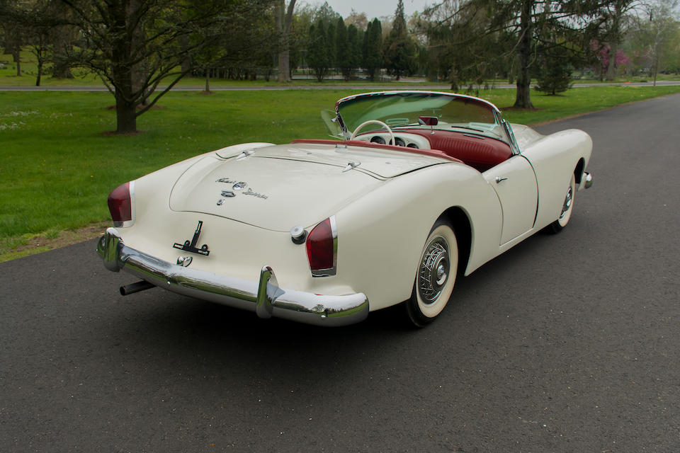 <B>1954 KAISER-DARRIN  SPORT CONVERTIBLE<br />Design by Howard Darrin<br /><br /></B><BR />Chassis no. 161.001371