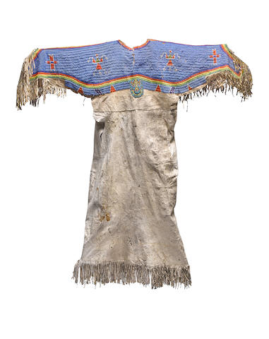 Bonhams : A Sioux beaded dress