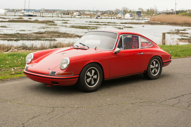 <B>1965 PORSCHE 911 COUPE<br /></B><BR />Chassis no. 302023<BR />Engine no. 902193 (original) plus 2.2 and 2.7 (907847) liter engines