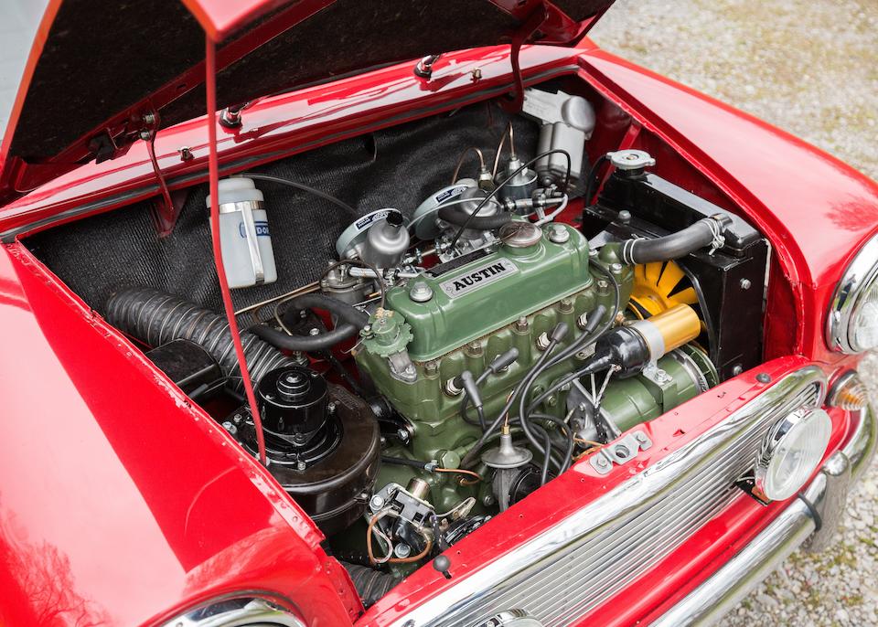 <i>Shown at the 1963 New York Auto</i><BR /><B>1963 AUSTIN MINI COOPER MARK 1 SALOON<br /></B><BR />Chassis no. C-A2S7-L/365453<BR />Engine no. 9F-SA-H-17223