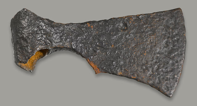 A rare Viking axe head
