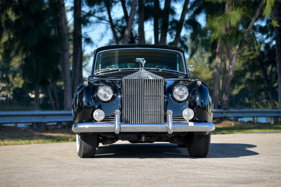 <i>Single family ownership from new, originally delivered to Elmer Holmes Bobst</i><BR /><B>1961 ROLLS-ROYCE  SILVER CLOUD II LONG WHEELBASE SALOON WITH DIVISION<br /></B><BR />Chassis no. LLCB80<BR />Engine no. LC79B
