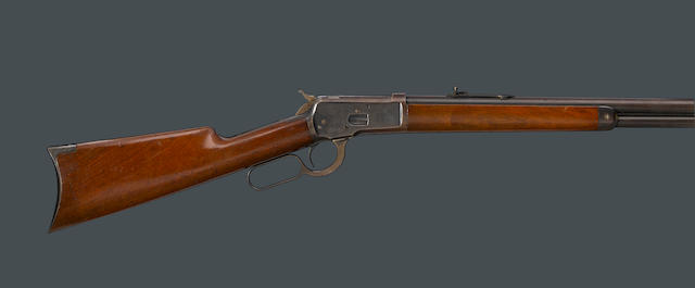A fine Winchester Model 1892 lever action rifle, first year of production