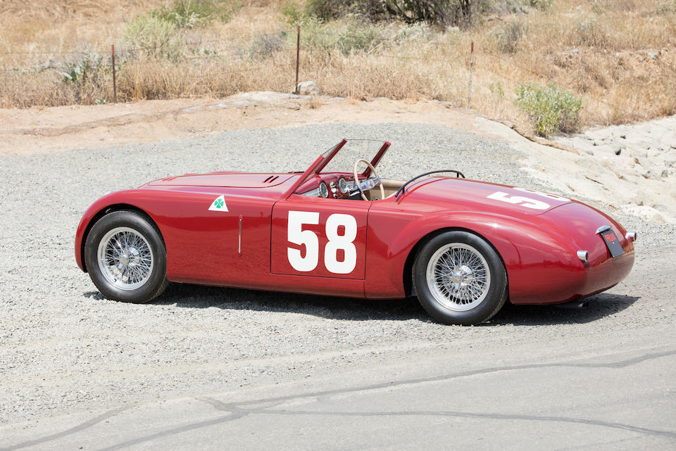 <i>Offered from the Estate of John and Betty Murphy</i><BR /><B>1949 'ALFA ROMEO' 6C PLAT&#201; SPECIAL<br /></B>