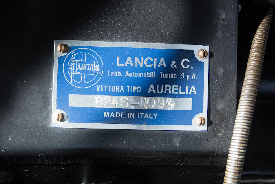 <B>1955 LANCIA AURELIA B24S SPIDER AMERICA</b>