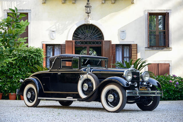 <b>1930 STUTZ SERIES M CABRIOLET<br />Coachwork by LeBaron<br /></B><BR />Chassis no. M8-46-CD25E<BR />Engine no. 32550