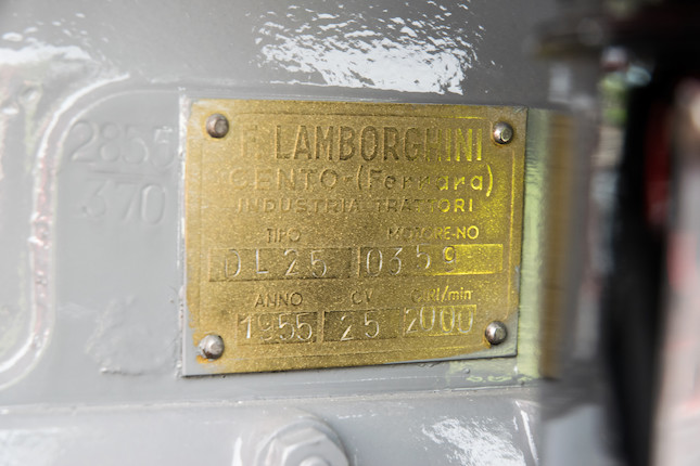 1955 LAMBORGHINI DL25 TRACTOR image 16