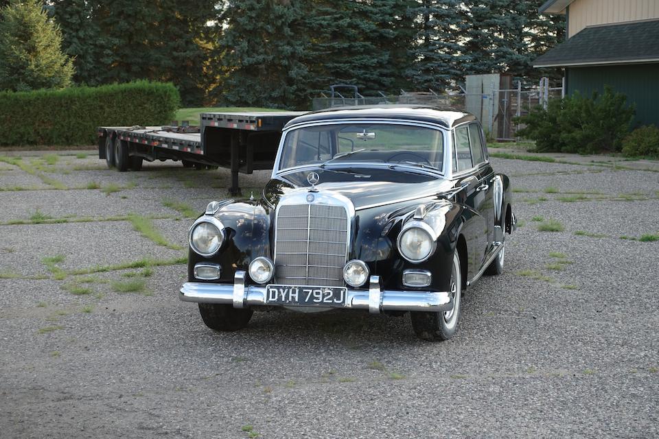 <B>1959 Mercedes-Benz  300d 'Adenauer'</B><BR />Chassis no. 189.010.412.0011696
