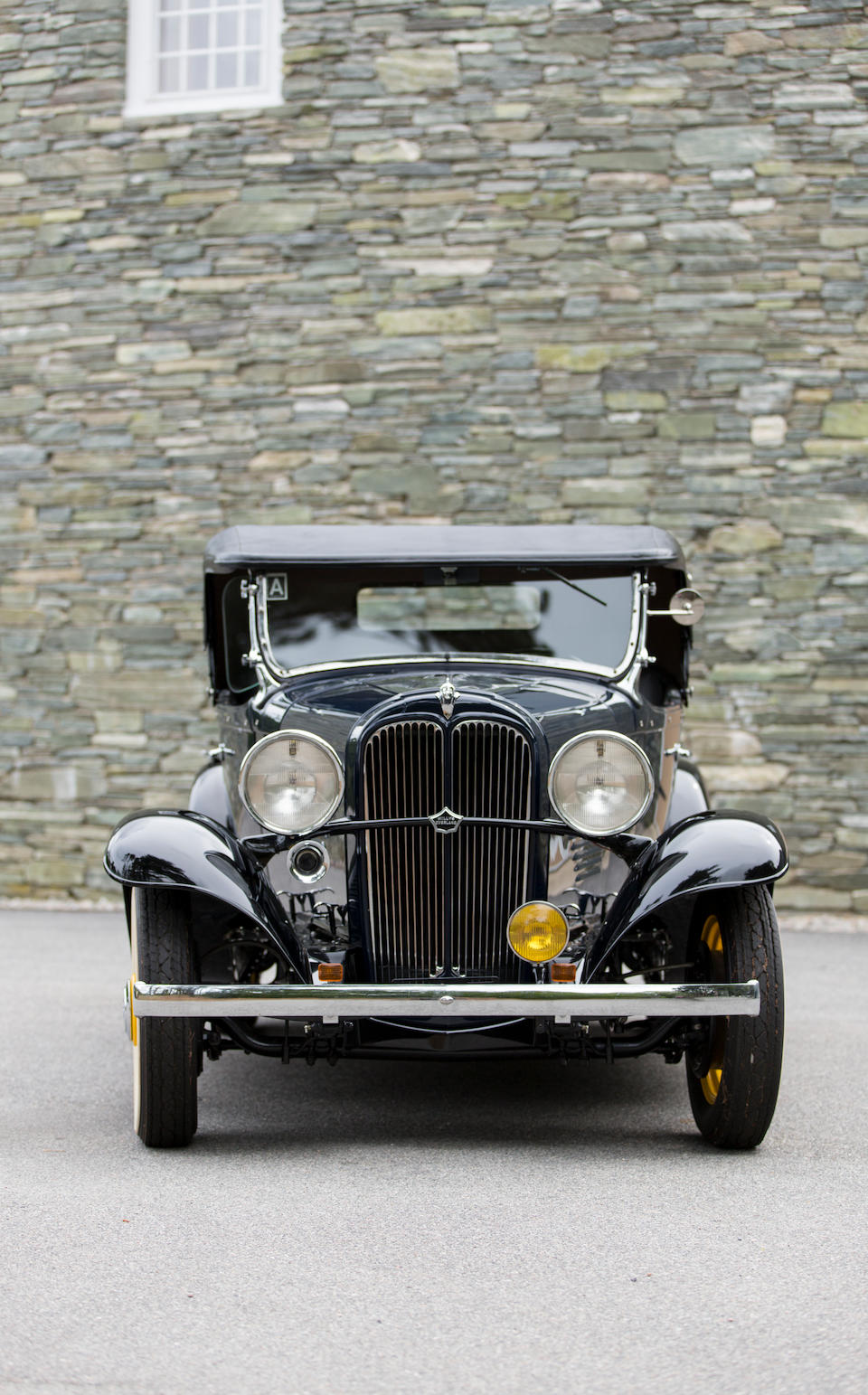 <i>Sold to benefit the Heritage Museums and Gardens</i><BR /><B>1932  Willys  6-90 Silver Streak Rumble Seat Roadster</B><BR />Chassis no. 8610<BR />Engine no. 8714