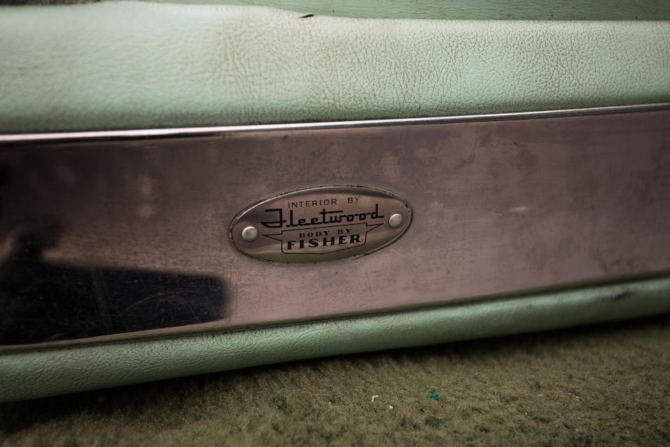 <B>1957 Cadillac Series 62 Convertible </B><BR />Chassis no. 5762025012<BR />Engine no. 5762025012