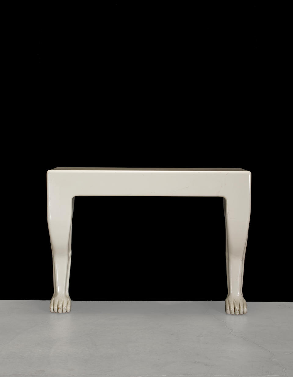John Dickinson (1920-1982) Console Tablecirca 1970model 116, lacquered woodheight 30in (76cm); length 42in (106cm); depth 13in (33cm)