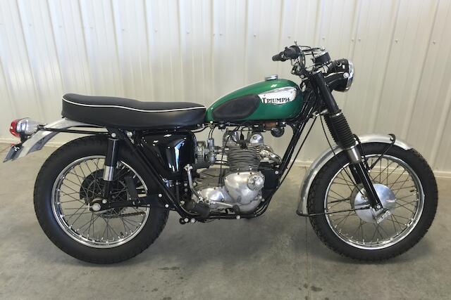 Bonhams A Baxter Cycles Restoration 1966 Triumph T100sc
