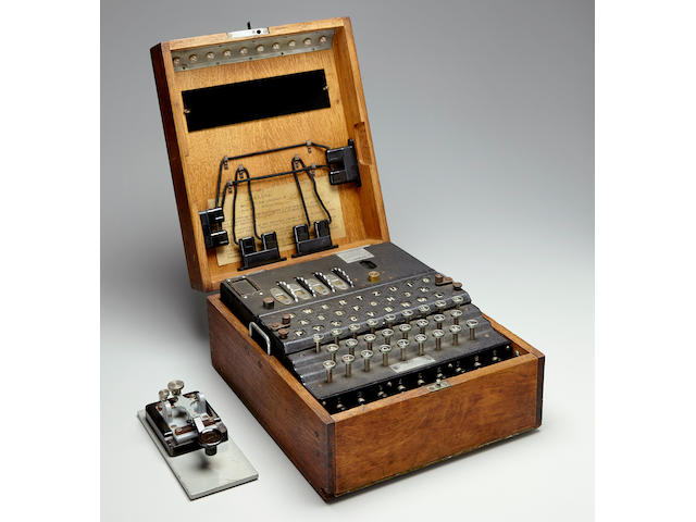 M4 Enigma machine for German naval use.