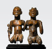 Thumbnail of Luba Shankadi Seated Couple, Democratic Republic of the Congo image 1