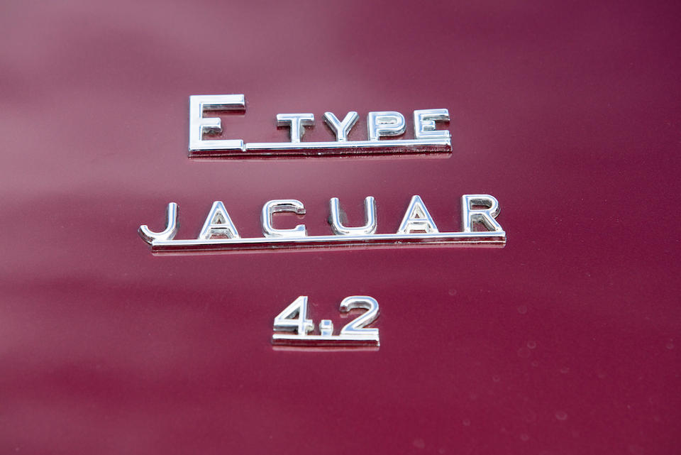 <b>1967 JAGUAR E-TYPE SERIES I 4.2 ROADSTER</b><br />Chassis no. 1E15362<br />Engine no. 7E13048-9