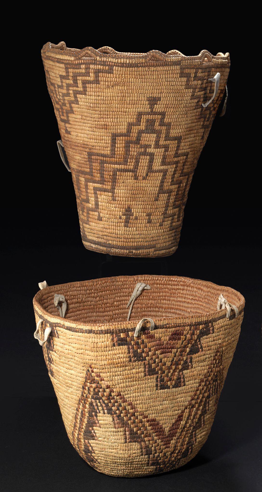 Two Salishan baskets