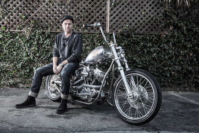 From the private collection of Ewan McGregor,2012 Indian Larry Panhead Chopper Frame no. PA1RW1C28BN127033 image 1
