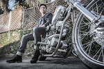 Thumbnail of From the private collection of Ewan McGregor,2012 Indian Larry Panhead Chopper Frame no. PA1RW1C28BN127033 image 21
