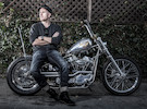 Thumbnail of From the private collection of Ewan McGregor,2012 Indian Larry Panhead Chopper Frame no. PA1RW1C28BN127033 image 17