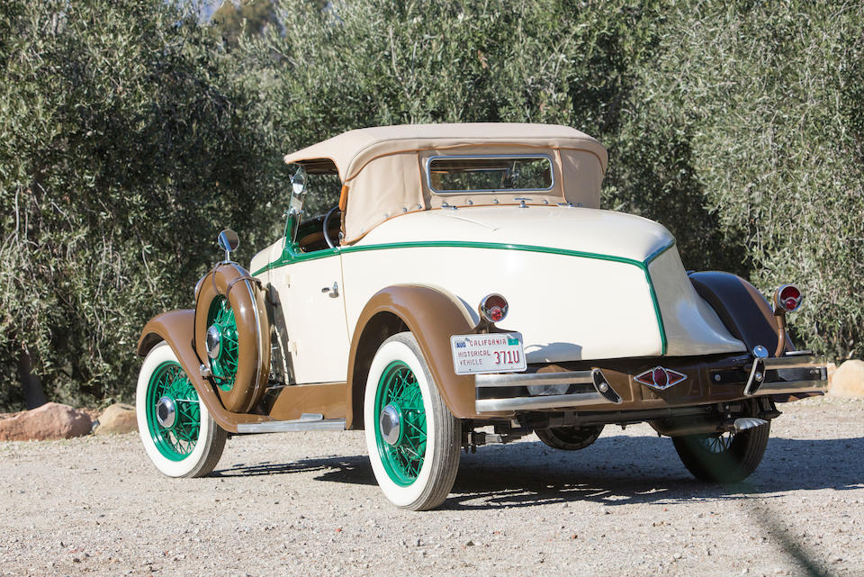 <b>1931 ESSEX SUPER SIX BOATTAIL SPEEDABOUT</b><br />Chassis no. 1267966