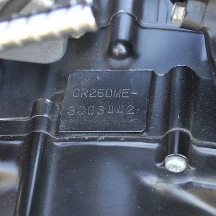 1976 Honda CR250M Elsinore Engine no. CR250ME-3003442 image 4