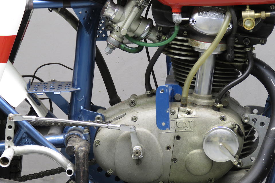 c.1958 Ducati 125cc 'Trialbero' Desmodromic Racing Motorcycle Frame no. DM125 03 Engine no. DM125 02