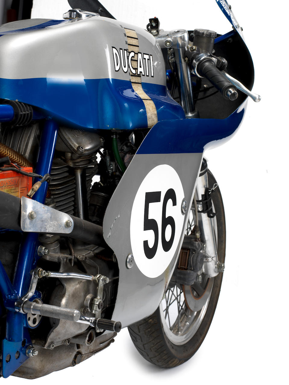 The Ducati Corse factory race department-built, spare bike for the factory race team at the 1973 Bol d'Or 24-Hours, ex-Doug Lunn, Percy Tait, Steve Cull, Graham Boothby, Isle of Man TT, Irish Road Racing Championship, North West 200, ,1973  Ducati  750cc Works Endurance Racing Motorcycle Frame no. 3 (see text) Engine no. 752389 DM750