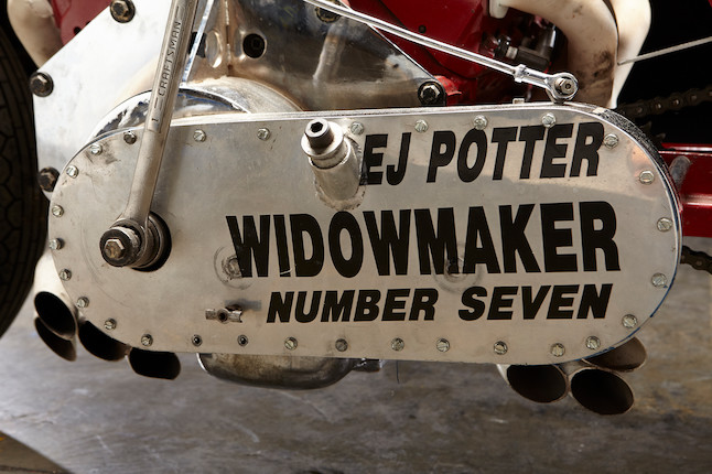 1971 EJ Potter Chevrolet V8 Widowmaker 7 Dragbike image 13