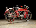 Thumbnail of The ex-Steve McQueen,1912 Harley-Davidson X8E Big Twin Engine no. 7691B image 10