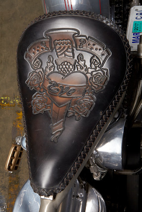 From the private collection of Ewan McGregor,2012 Indian Larry Panhead Chopper Frame no. PA1RW1C28BN127033 image 5