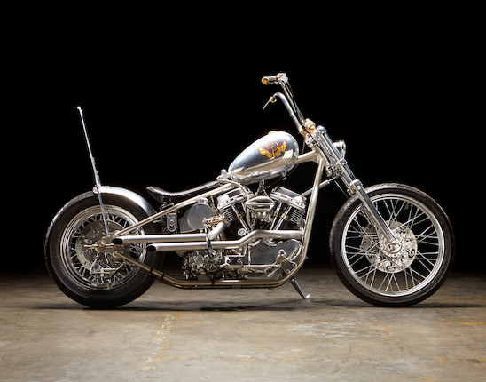 From the private collection of Ewan McGregor,2012 Indian Larry Panhead Chopper Frame no. PA1RW1C28BN127033 image 4