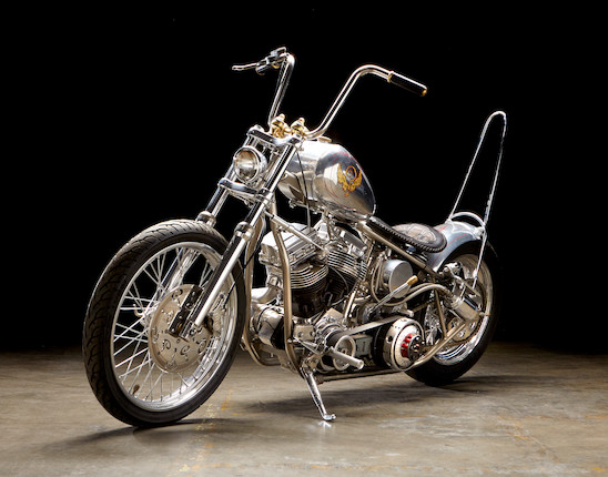 From the private collection of Ewan McGregor,2012 Indian Larry Panhead Chopper Frame no. PA1RW1C28BN127033 image 2