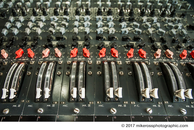 An Abbey Road Studios EMI TG12345 MK IV recording console used between 1971-1983, housed in Studio 2, the console which Pink Floyd used to record their landmark album, The Dark Side of the Moon. image 13