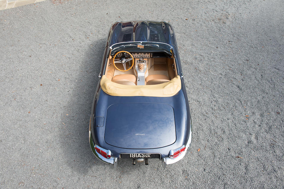 <b>1961 Jaguar E Type</b><br />Chassis no. 875053<br />Engine no. R1101-9