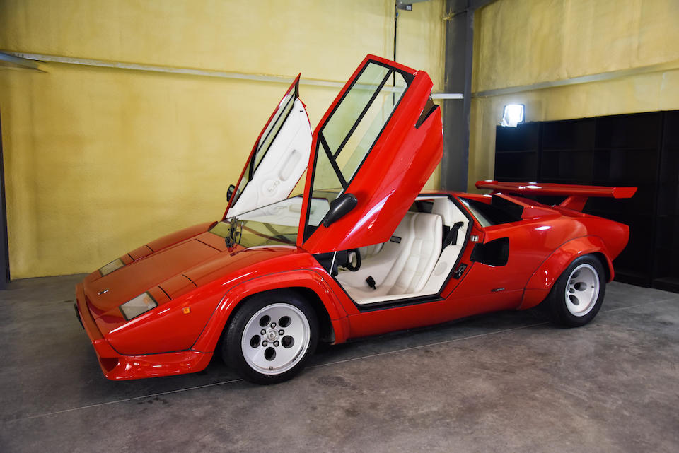 <b>1986 Lamborghini Countach 5000S Quattrovalvole</b><br />VIN. ZA9C005A0GLA12927<br />Engine no. L507 V4/73 1134