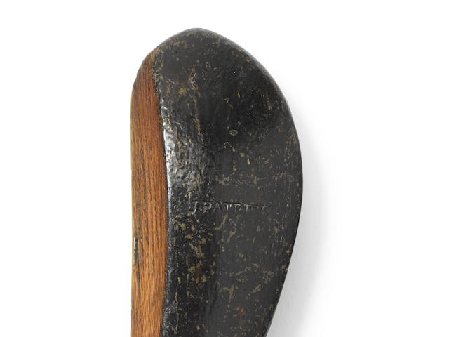 JOHN PATRICK: A LONG NOSE SHORT SPOON CIRCA 1860