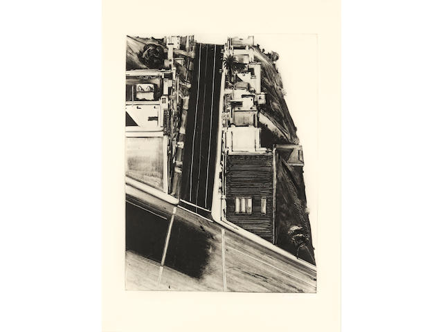 Wayne Thiebaud (born 1920) Ripley Ridge, 1977 30 7/8 x 22 1/8 in. (78.4 x 56.2 cm)