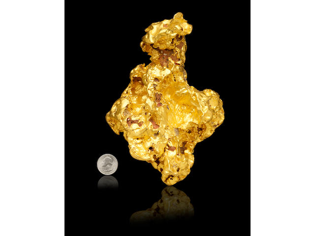 The "Twilight" Nugget: A Large and Important Natural Gold Specimen