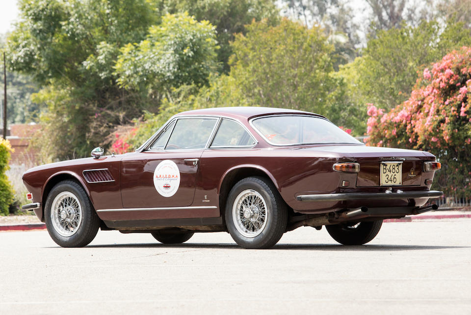 <b>1966 Maserati Sebring Series II 3700 Coupe</b><br />Chassis no. AM101S 10403<br />Engine no. AM101S 10403