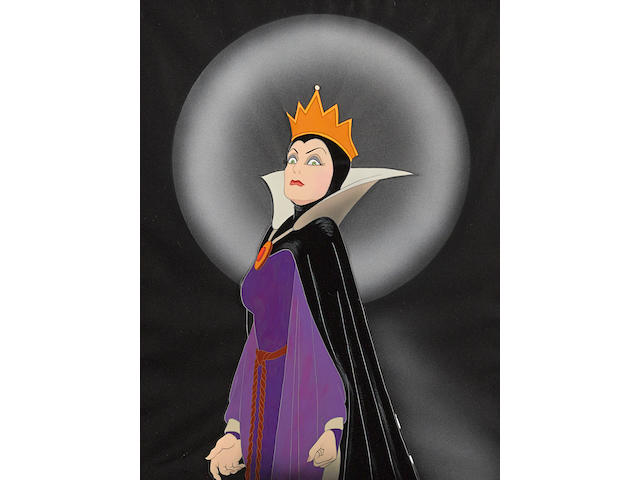 A celluloid of the Queen from Snow White and the Seven Dwarfs