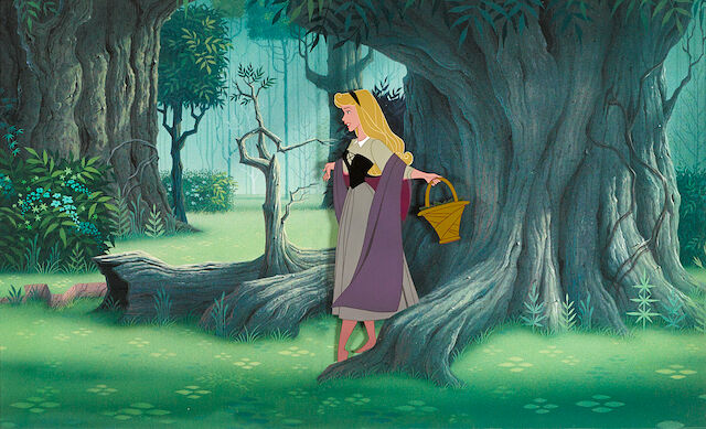 Bonhams A Celluloid Of Briar Rose From Sleeping Beauty