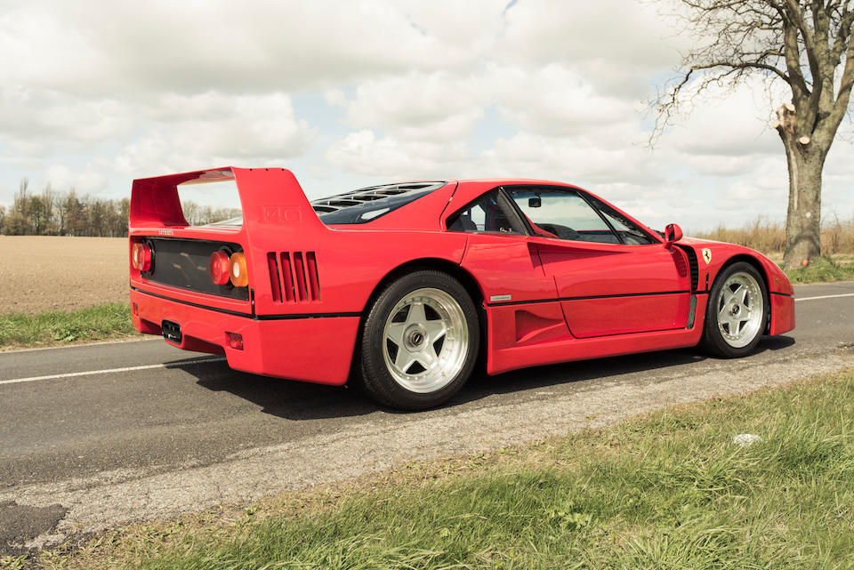 <b>1990 Ferrari F40</b><br />VIN. ZFFGJ34B000084539