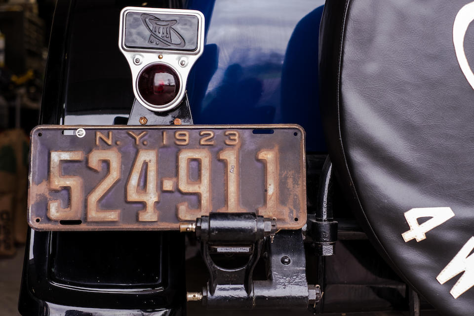<b>1923 Rickenbacker B6 Coupe</b><br />Chassis no. 10585<br />Engine no. 10505